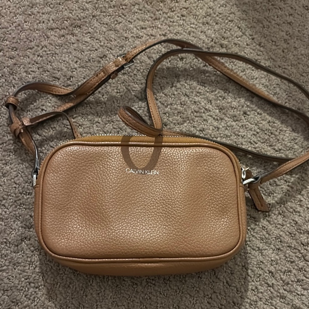 Calvin Klein Tan Crossbody Bag